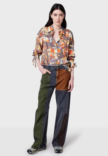 Свободные джинсы