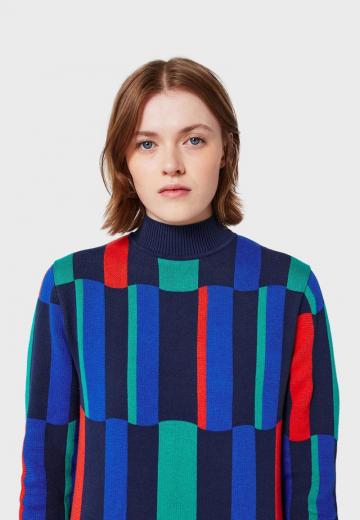 Вязаное платье