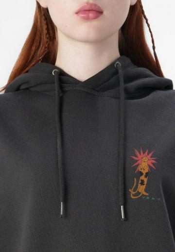 Пуловер с капюшоном