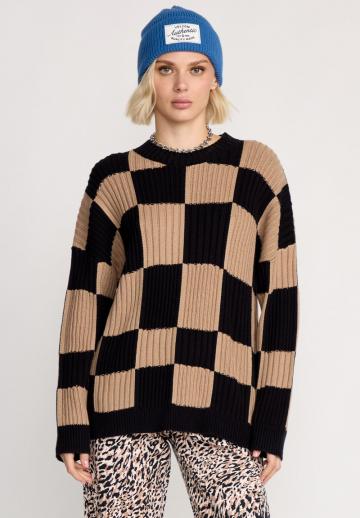 Длинный пуловер