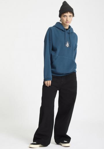 Пуловер с капюшоном