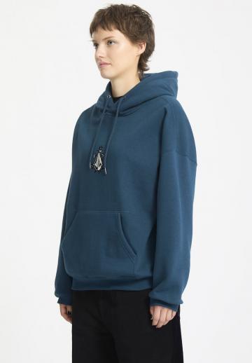 Пуловер с капюшоном