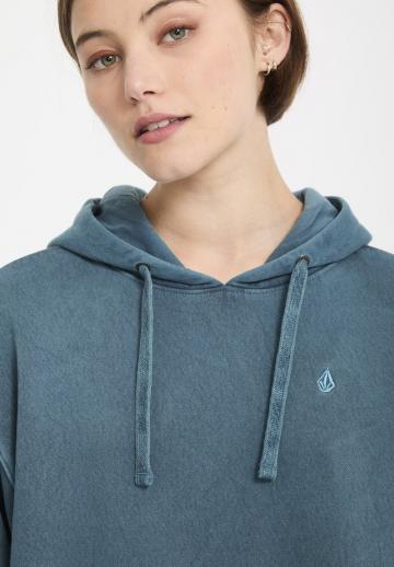 Пуловер с капюшоном