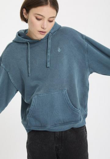 Пуловер с капюшоном