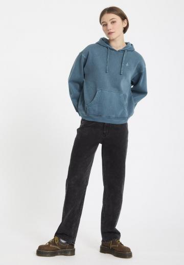 Пуловер с капюшоном