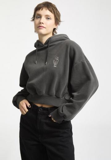 Пуловер с капюшоном