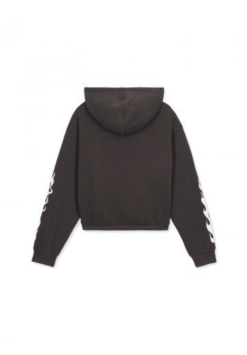 Пуловер с капюшоном