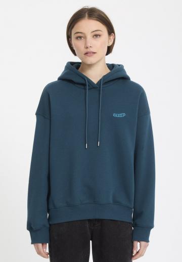 Пуловер с капюшоном