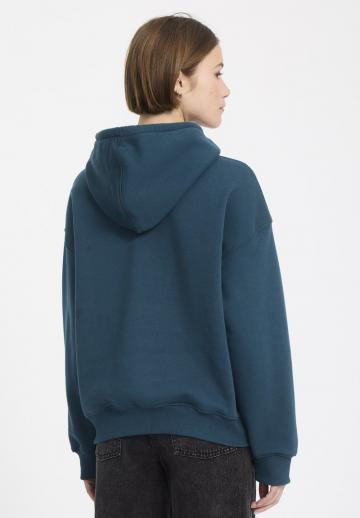 Пуловер с капюшоном