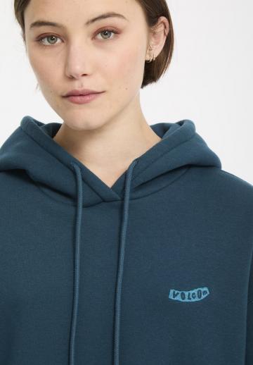 Пуловер с капюшоном