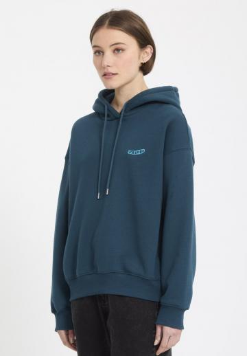 Пуловер с капюшоном