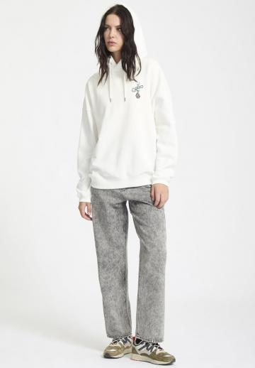 Пуловер с капюшоном