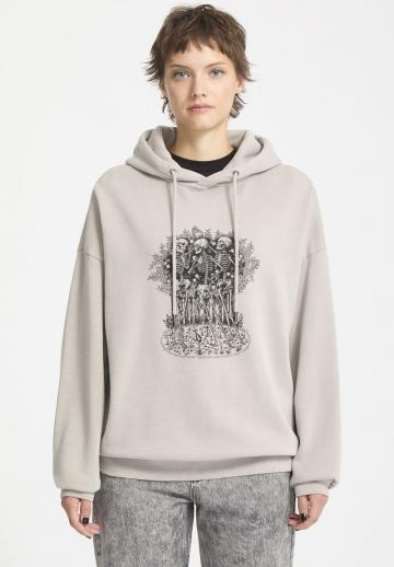 Пуловер с капюшоном