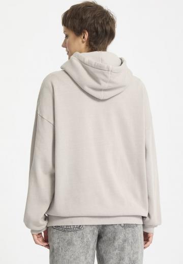 Пуловер с капюшоном