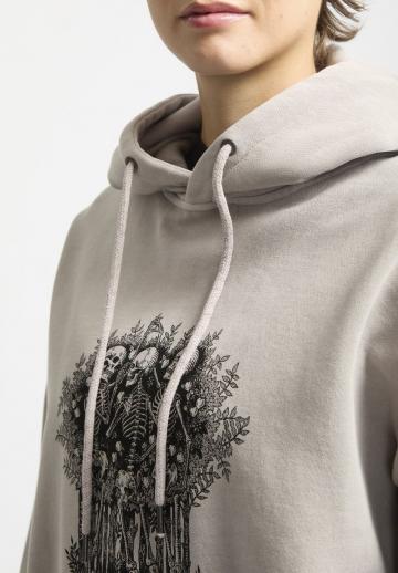 Пуловер с капюшоном