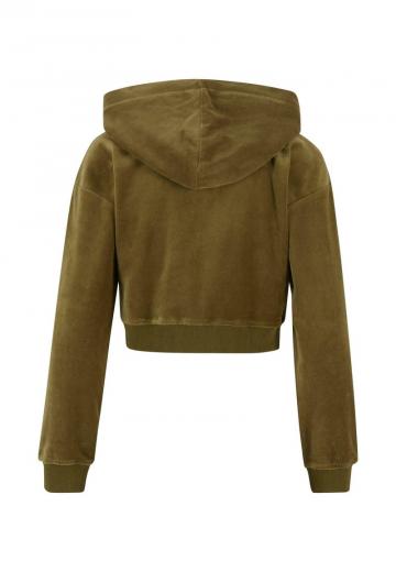 Пуловер с капюшоном