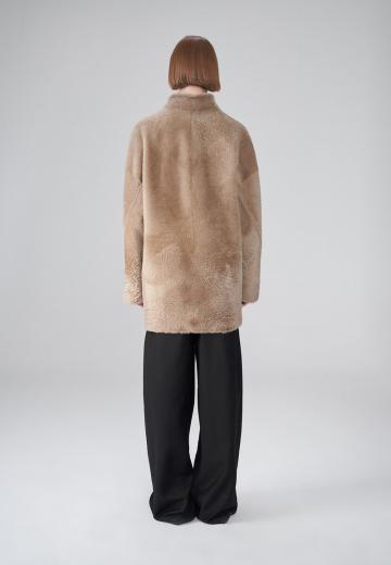 Кожаное пальто