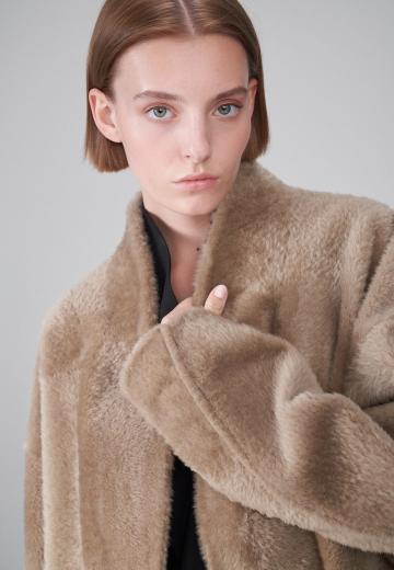 Кожаное пальто