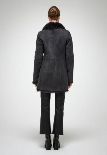 Кожаное пальто