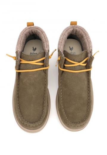 Ботинки на шнуровке