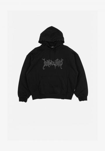 Пуловер с капюшоном