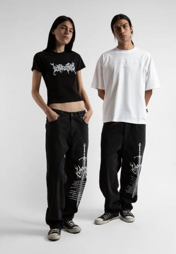 Свободные джинсы