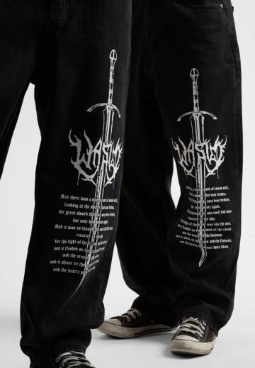 Свободные джинсы