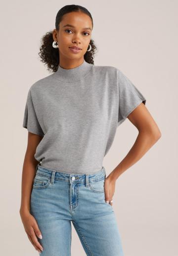 Пуловер с коротким рукавом