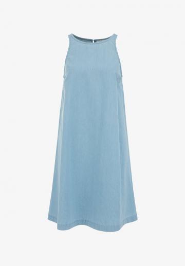 Джинсовое платье