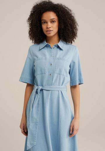 Джинсовое платье