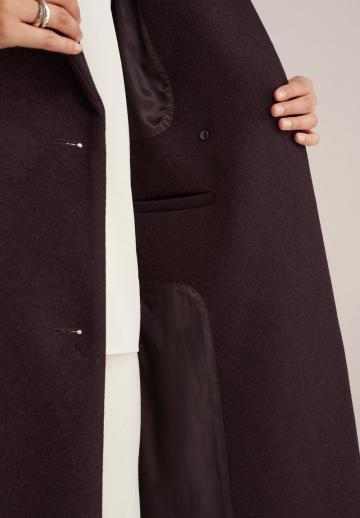 Шерстяное пальто