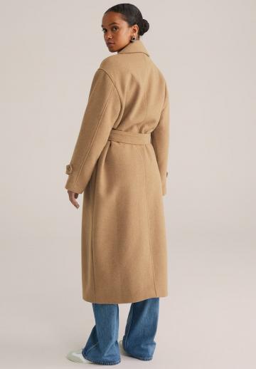 Шерстяное пальто