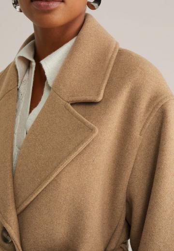 Шерстяное пальто