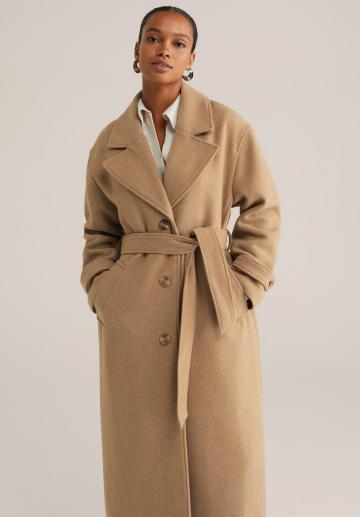 Шерстяное пальто