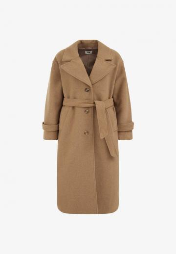 Шерстяное пальто