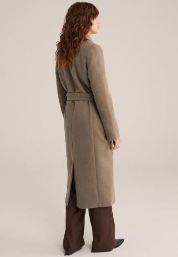 Шерстяное пальто