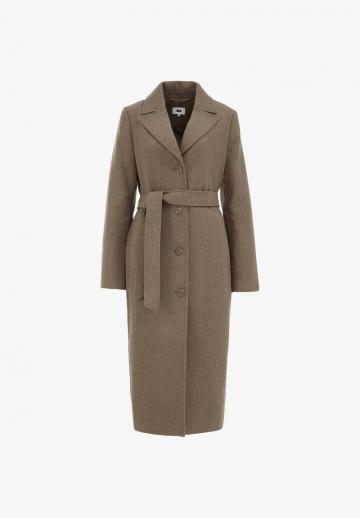 Шерстяное пальто