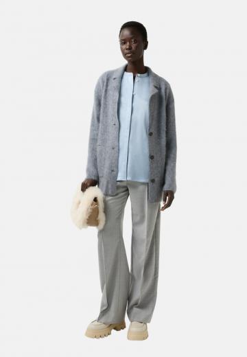 Атласная блузка