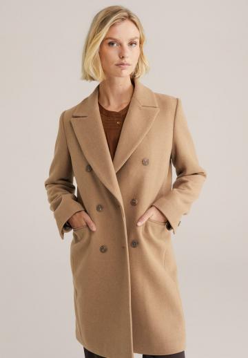 Шерстяное пальто