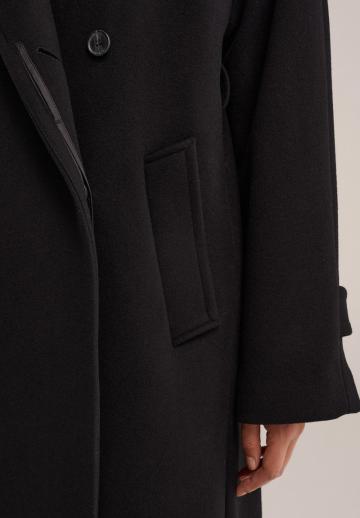 Шерстяное пальто