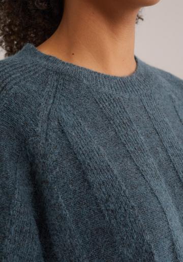 Пуловер с коротким рукавом