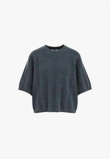 Пуловер с коротким рукавом