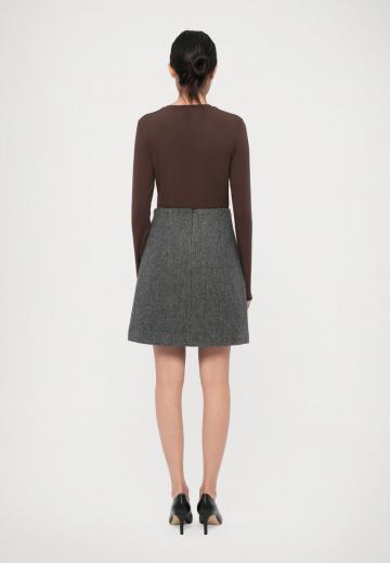 Вязаная юбка