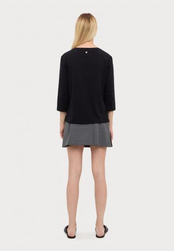 Майка с рукавом три четверти