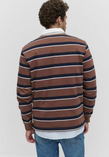 Поло с длинным рукавом