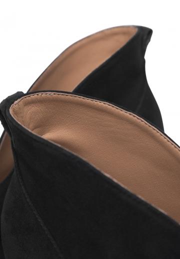 Полусапожки на высоком каблуке