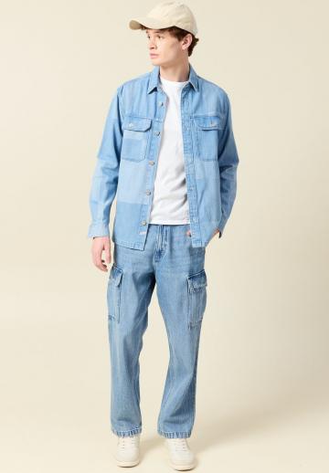 Прямые джинсы