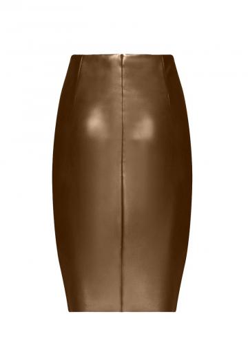 Кожаная юбка