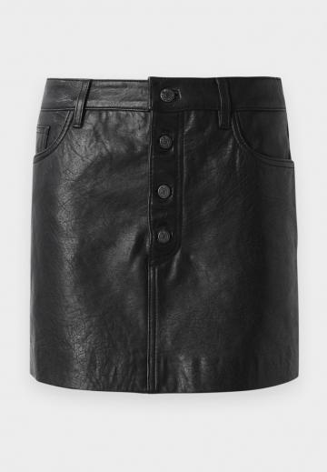Кожаная юбка