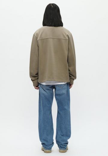 Поло с длинным рукавом